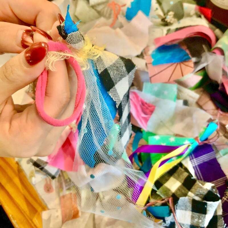 リボンを選んで作ろう!世界で一つのヘアアクセサリー!