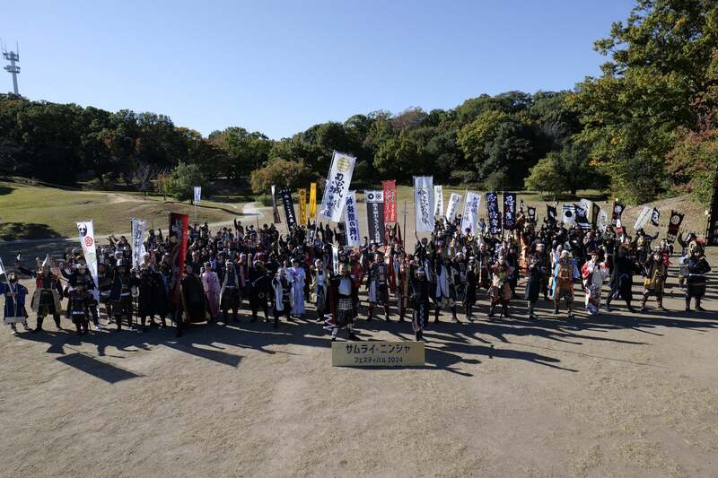 昨年度の大武者行列の様子