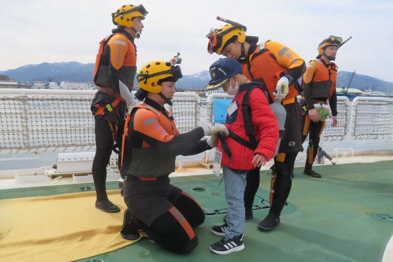 海上保安官の仕事(イメージ)