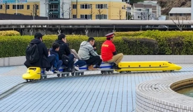 ミニ新幹線に乗ろう!