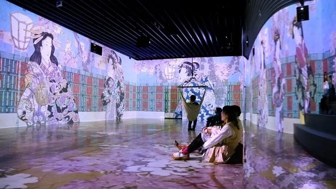 体感型デジタルアート(第1会場)