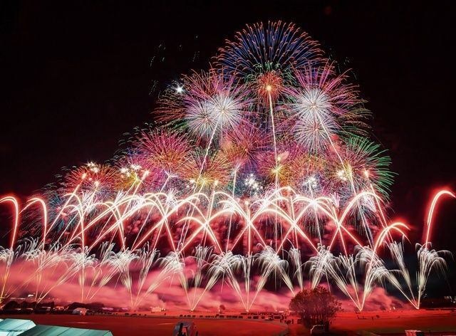 第119回 長野えびす講煙火大会│ (C)長野商工会議所