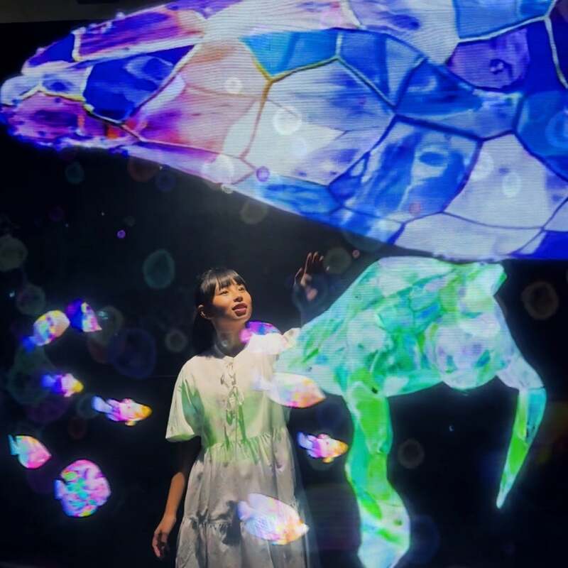 SEA 幻想的な海中世界で、優雅に泳ぐ生物と一緒に。