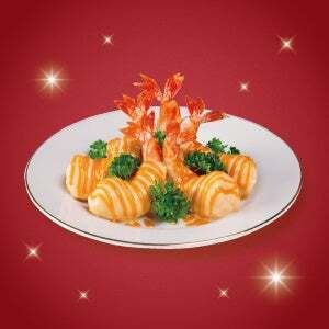 柿安ダイニング「大海老マヨ〜オマールソース」