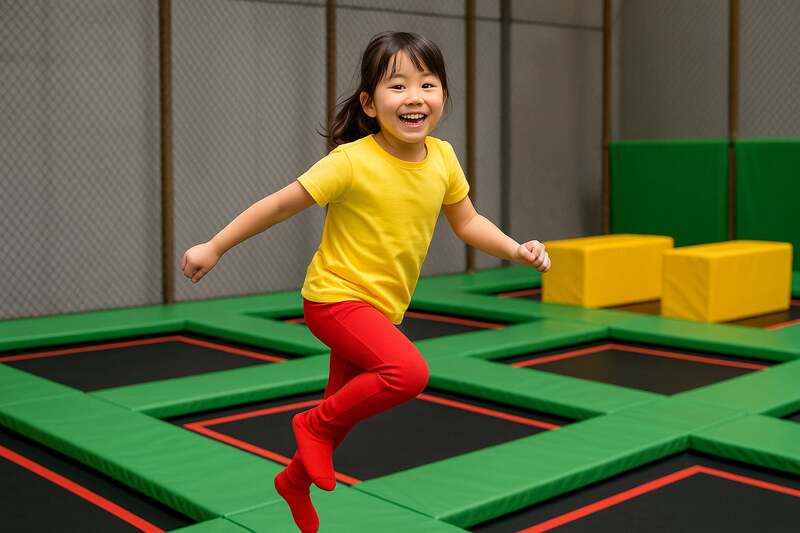 トランポリンエリア(イメージ)