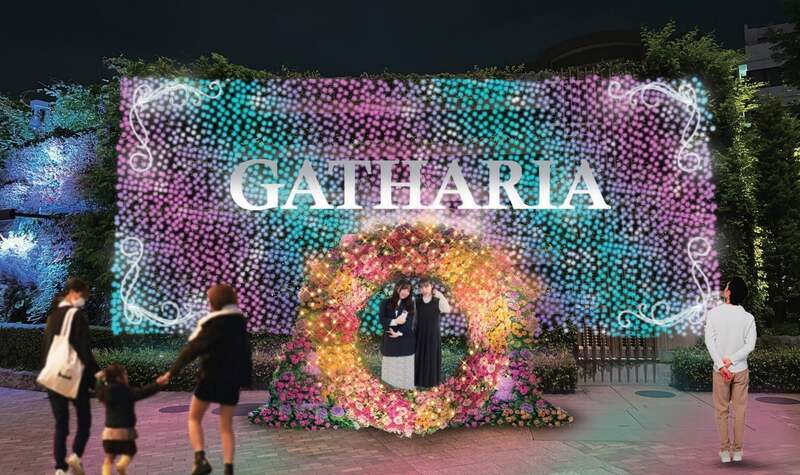 「深川ギャザリア」ウエルカムゾーンに設置するアーチフォトスポット(イメージ)