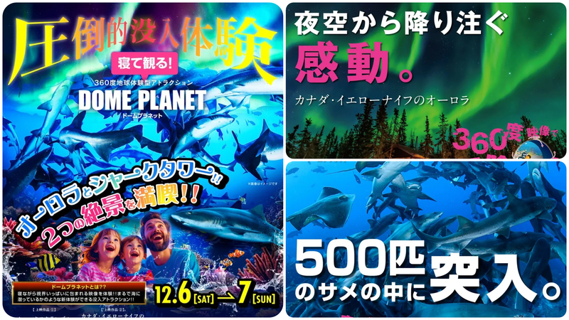 ドームプラネットツアーズ