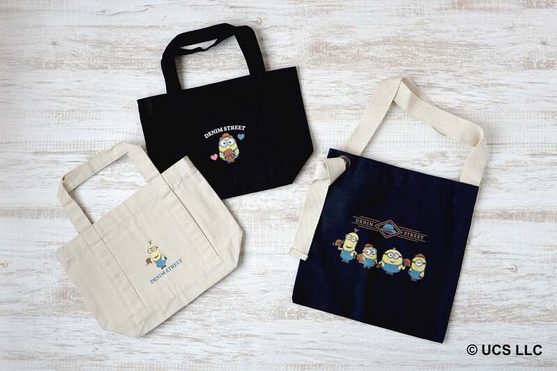 ・ミニトートバッグ 各¥2,200(税込)・サコッシュ 各¥1,980(税込)