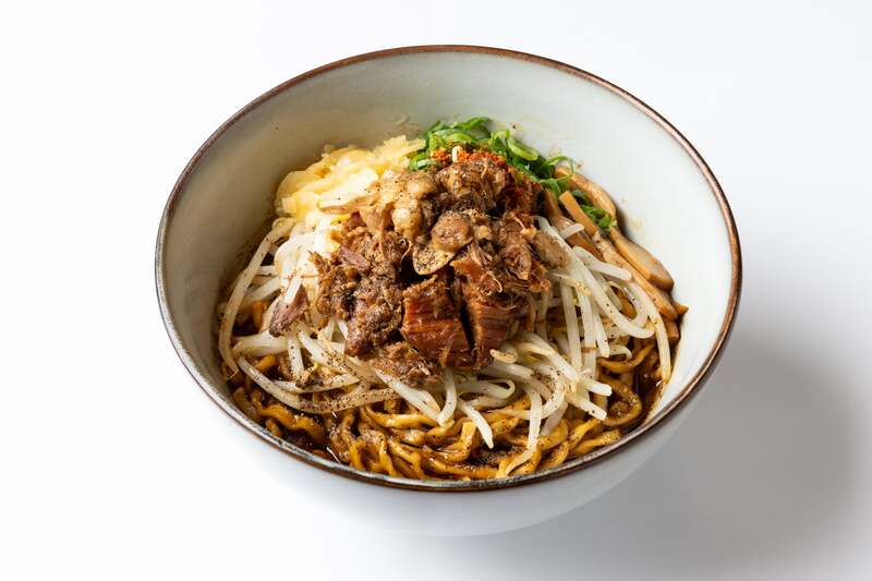 特濃ぶた豚黒和えそば