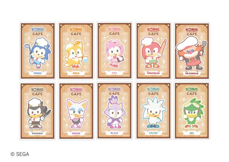 トレーディングクリアカード(全10種)