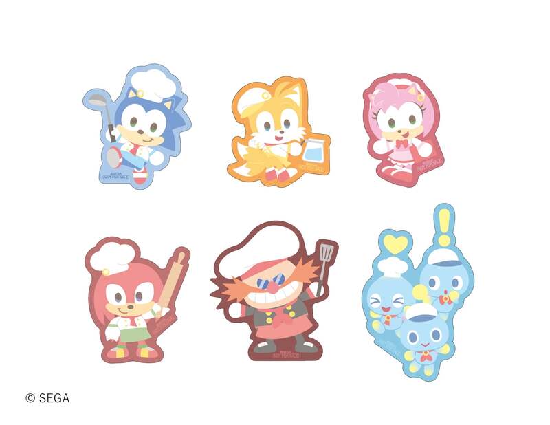 (前半)ダイカットステッカー(全6種) 1月9日(金)〜1月20日(火)