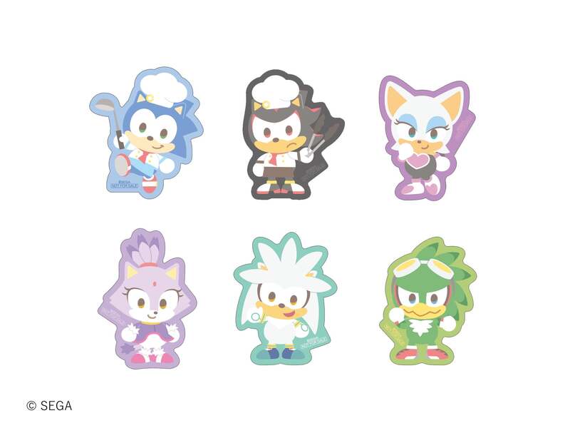 (後半)ダイカットステッカー(全6種) 1月21日(水)〜2月1日(日)