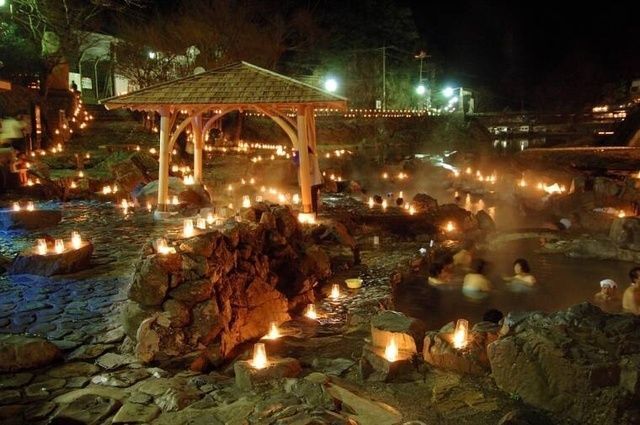 キャンドルファンタジー in 湯原温泉/真庭観光局