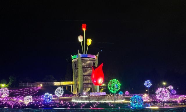 チューリップ公園KIRAKIRAミッション2025│(c)砺波市