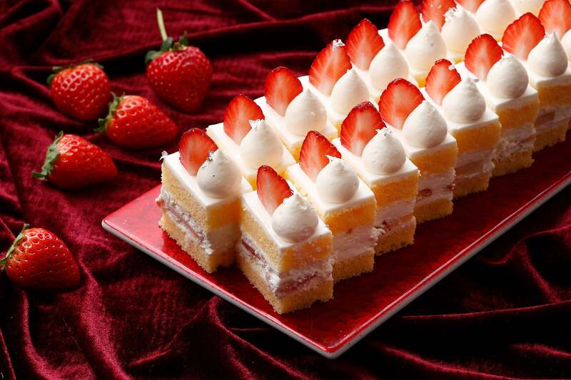 ふわふわのストロベリーショートケーキ