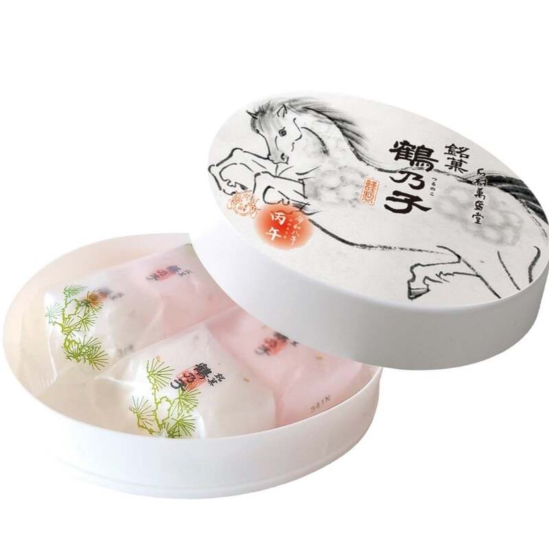 干支鶴乃子(親馬)4個入/810円(税込)