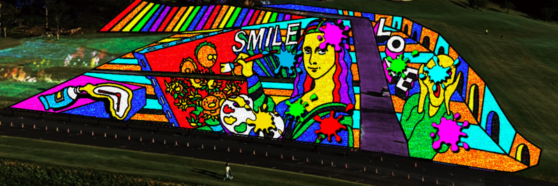 地上絵(イメージ)