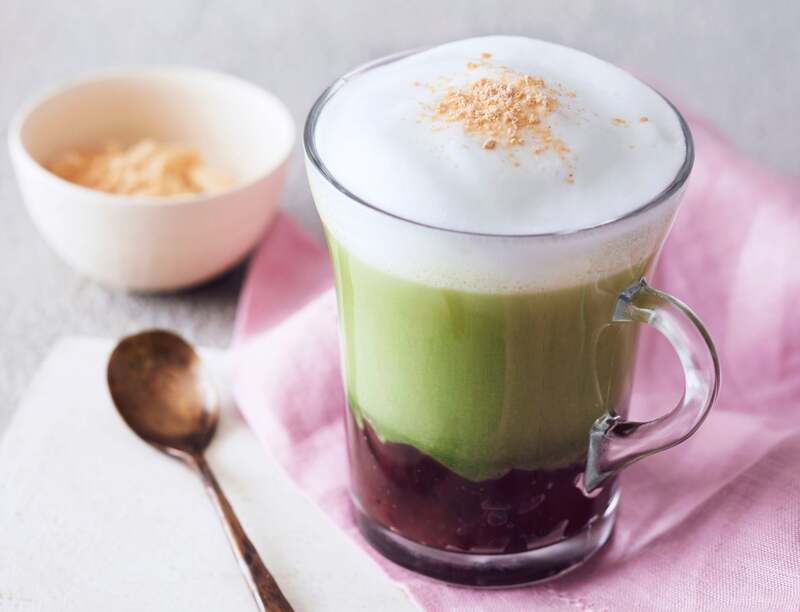 京都老舗・辻利一本店の厳選抹茶使用のラテ