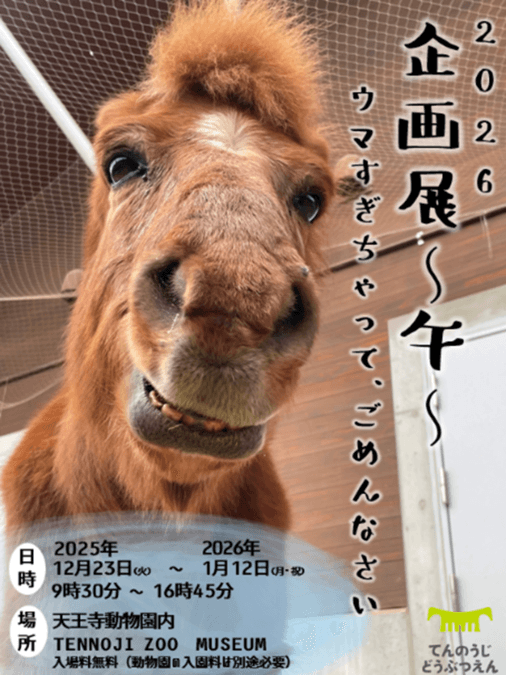 企画展〜午〜 ウマすぎちゃって、ごめんなさい