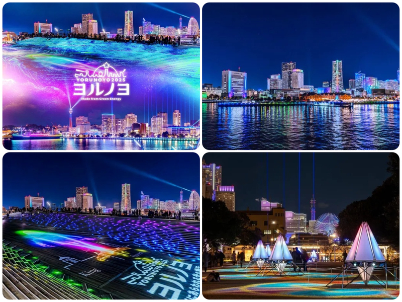 夜にあらわれる光の横浜〈ヨルノヨ2025〉