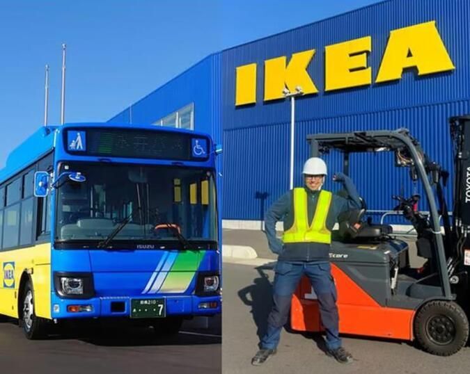 IKEA前橋2周年記念!働く車がやってくる!