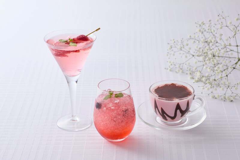 前半ラインナップ 左からストロベリーローズ、ベリーベリーベリー、ショコラストロベリー