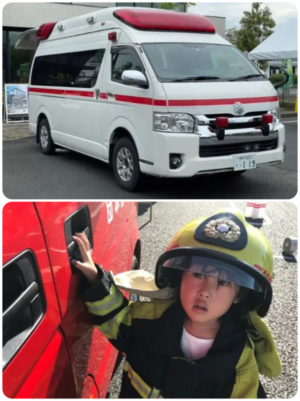 働く車がやってくる!(消防車・救急車・パトカー)&なりきり撮影会