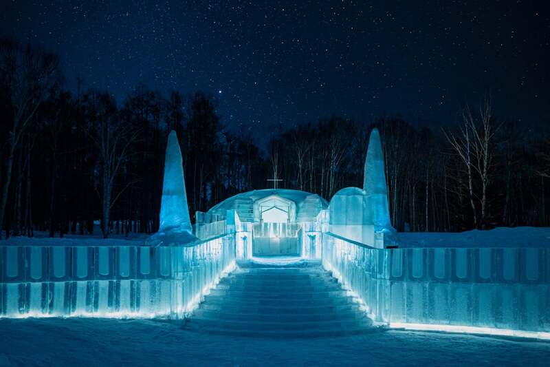 今冬20周年を迎えた「氷の教会」