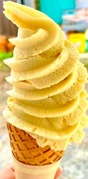 『栗かぐやソフトアイス』 600円