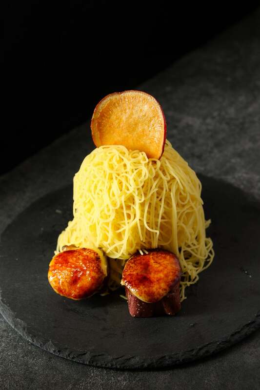 賞味期限7分!お芋の生絞りモンブラン(焼き芋スイーツ ほっこり芋)