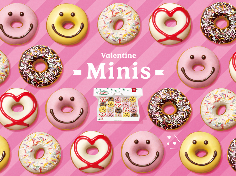 クリスピー・クリーム・ドーナツ「バレンタイン ミニ ボックス」