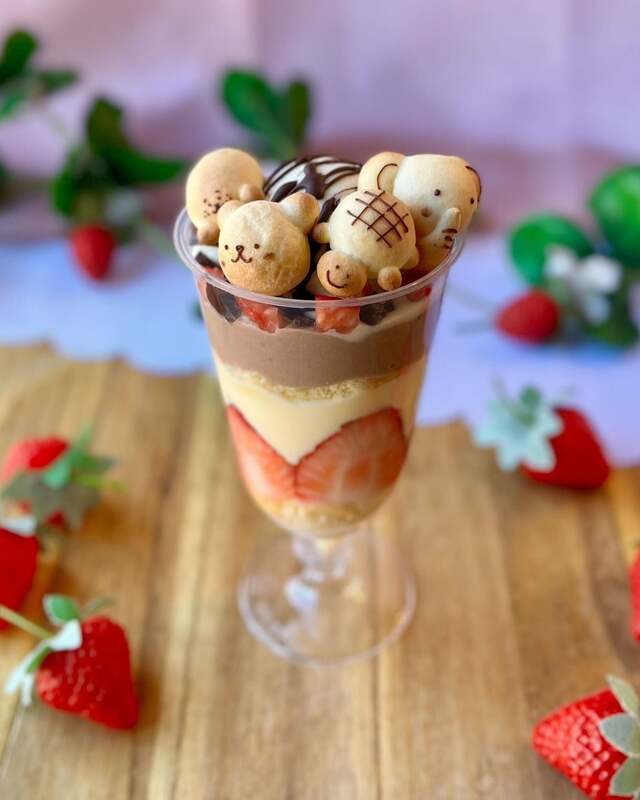 「いちごとチョコのパフェ作り体験」(イメージ)