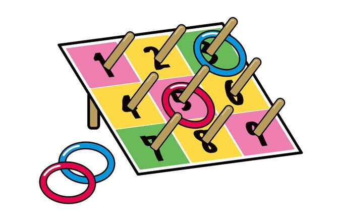 輪投げであそぼう