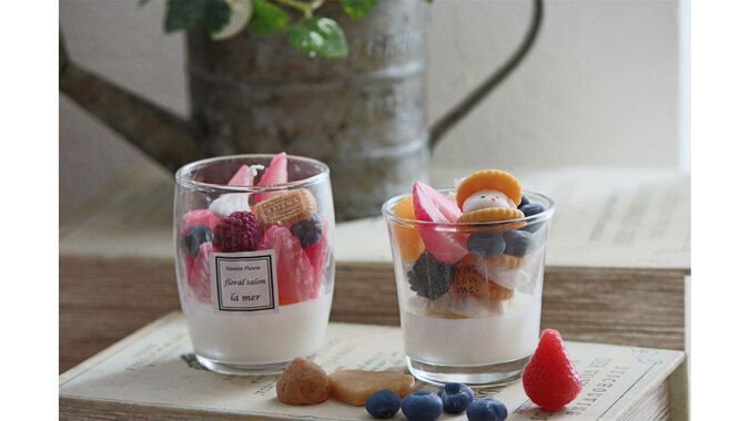 スイーツ風キャンドルをつくろう