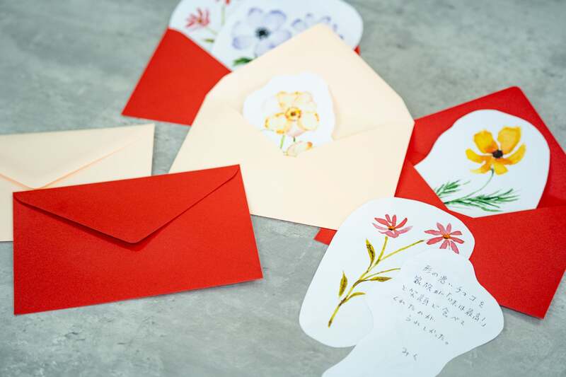 みんなで作る「花のレターフォトブース」 (2/13〜16)