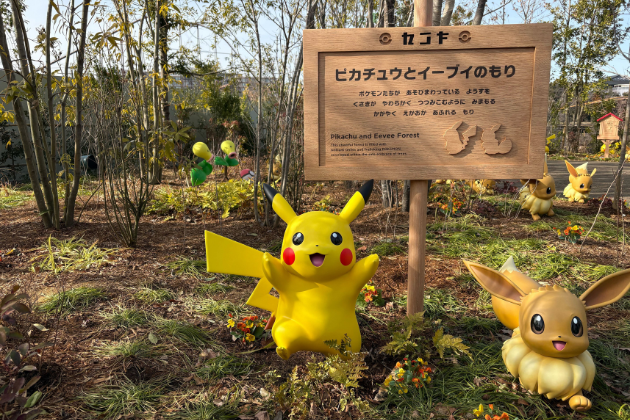 「ポケモンフォレスト」の様子。5歳未満の子供はママパパが一緒でも入場できないのでご注意を!