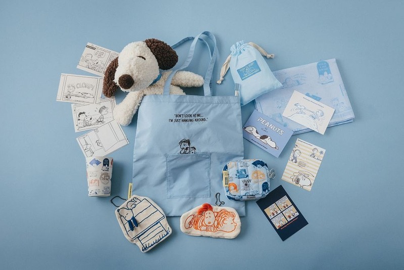 企画展「Together with LINUS みんなのライナス」関連グッズ(一部ラインナップ)