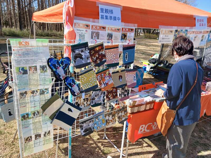 保護犬団体ブース