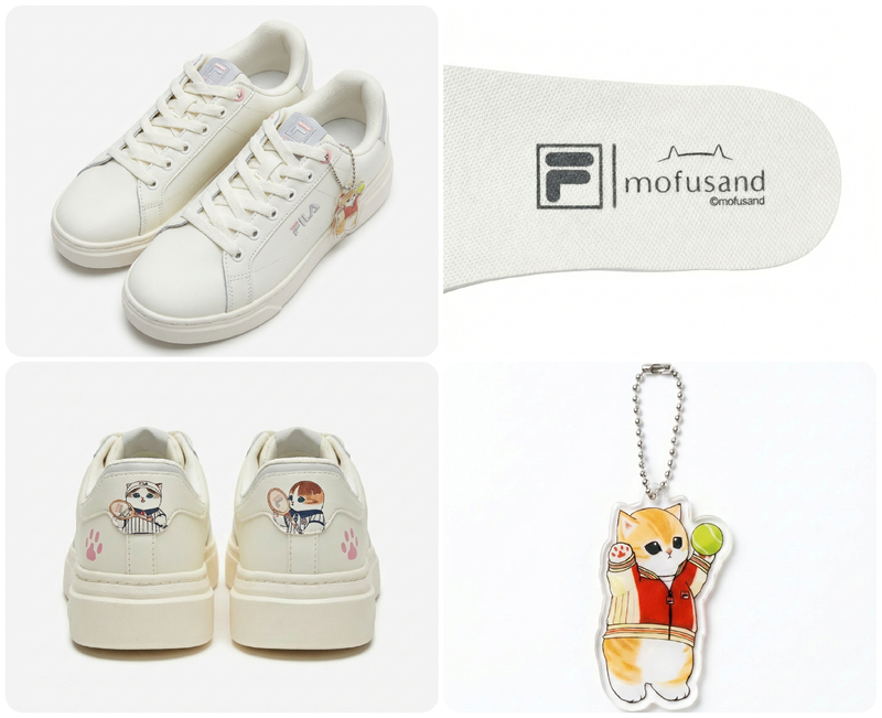 「FILA COURT PLUMPY 2 × mofusand」品番:FM0101961100