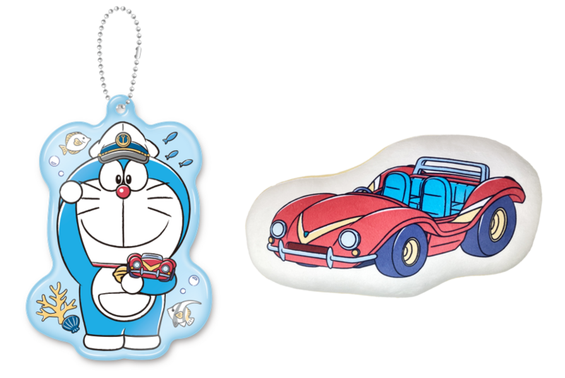 (左)クリア賞:オリジナルパスケース (右)Wチャンス賞:ダイカットクッション バギー ※デザインは写真と異なる場合があります