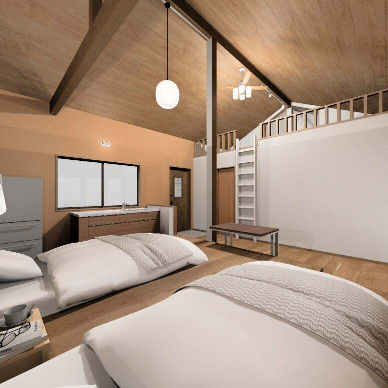 最大5名宿泊可能な『グランピングコテージ』