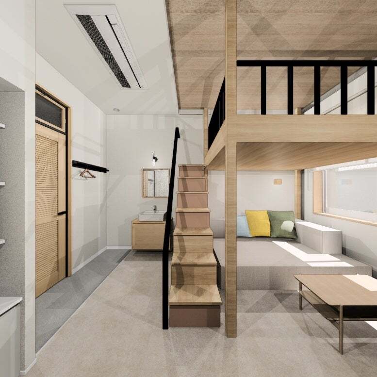 1部屋限定で3名様利用可能な『バンクルーム』