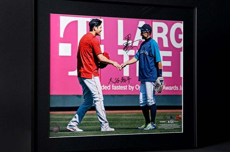 イチロー&大谷翔平 直筆サイン入りフォト 販売価格5,000,000円