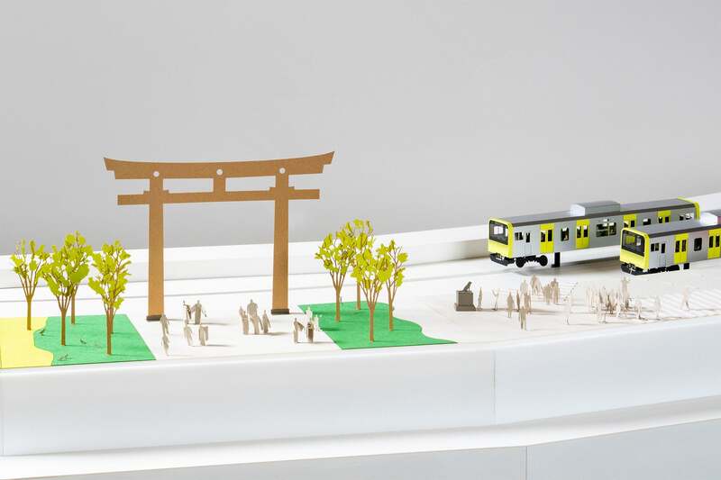 《山手線》テラダモケイ/TASKO Inc./Gakki Lab.写真:西田 香織