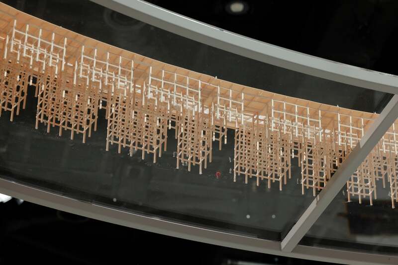 《2025年大阪・関西万博 大屋根リング 1:200模型》藤本壮介建築設計事務所