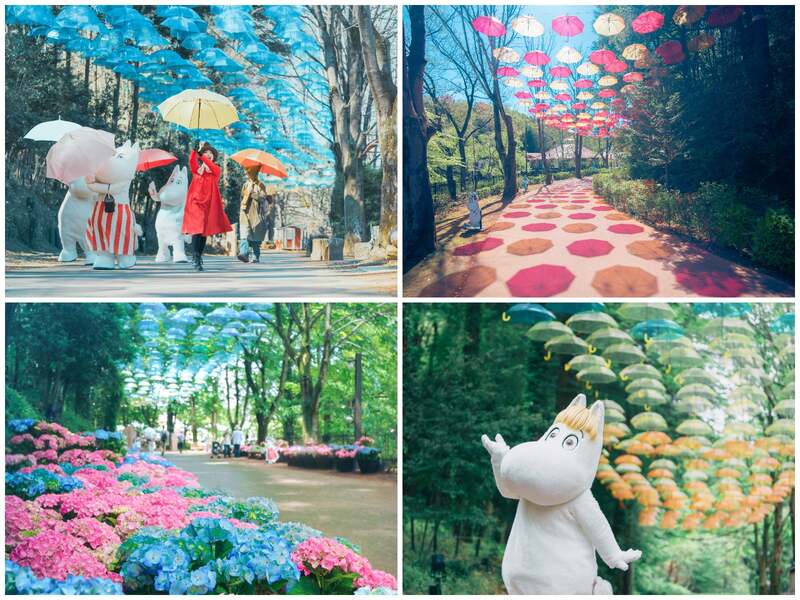 ムーミン谷とアンブレラ ※過去実施イメージ