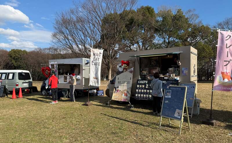 グルメキッチンカーが登場!