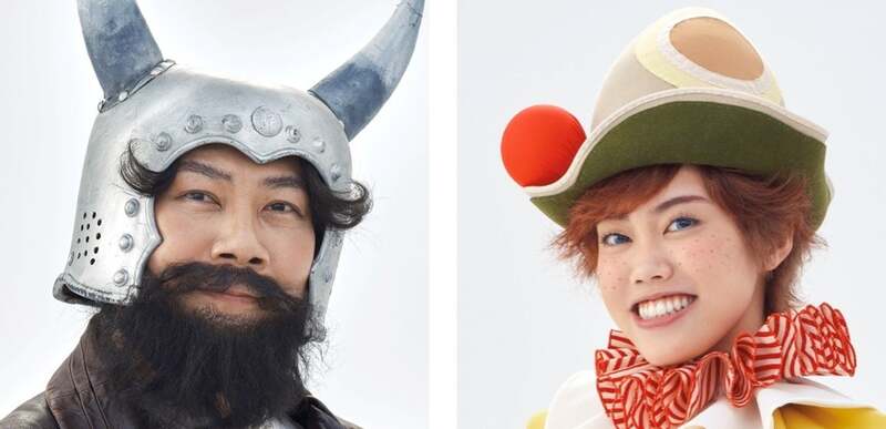 左から、田中美央(ロドリゴ・ラウバイン役)、水江萌々子(クニルプス役)