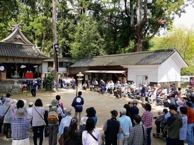 布施神社 お田植祭