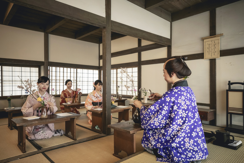茶道・華道などの文化体験も充実